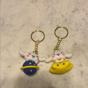 Hello Kitty, friends Keychain Set
